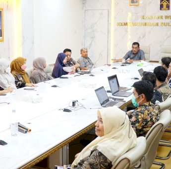 Kakanwil Kemenkumham Sulsel Evaluasi Realisasi Penggunaan Anggaran Satker