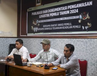 Bawaslu Bulukumba Maksimalkan Pengawasan Logistik Pemilu 2024