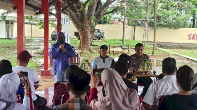 Kanwil Kemenkumham Sulsel menggelar Rapat Teknis Persiapan Pelaksanaan Tes SKB, di Sekolah Polisi Negara (SPN) Batua, kemarin. (Dok. Humas Kanwil Kemenkumham Sulsel)