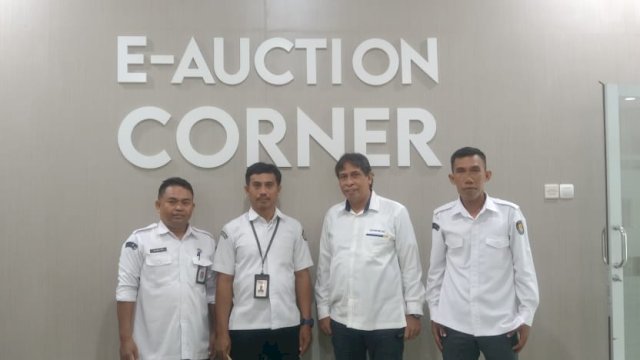 Dapat Penawaran Tinggi, Pelaksanaan Lelang BMN KPU Parepare di KPKNL Berjalan Sukses