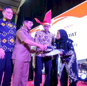 500 Sertifikat Tanah Diserahkan ke Masyarakat Somba Opu