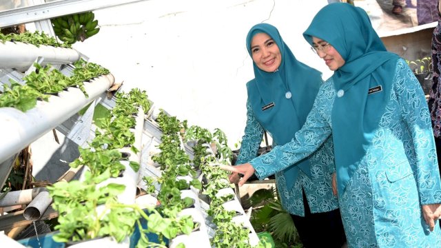 Kunjungi Kelurahan Maccini Sombala, Pengurus PKK Pusat Disuguhi Beragam Olahan Pisang