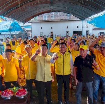 Kampanye di Bone, Nurdin Halid Ungkap Alasannya Maju Sebagai Caleg DPR RI