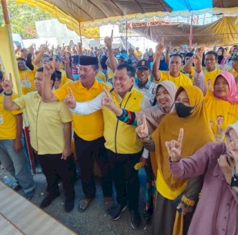 Dengar Curhatan Petani, Nurdin Halid Siap Perjuangkan Kelangkaan Pupuk
