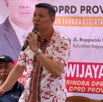Maksimalkan Pengawasan APBD, Edward Horas Kunjungi Warga Rappocini
