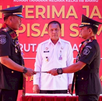 Amsar Pimpin Rutan Barru, Yudi Suseno: Bekerja Utamakan Integritas