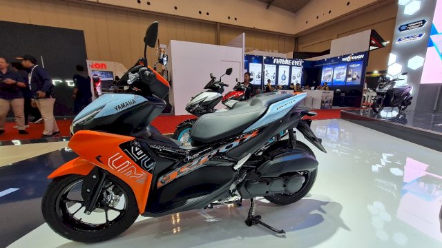 Tampilan Yamaha Aerox 155 yang membuat banyak pengguna motor sport beralih ke motor matic. (Foto: Istimewa)