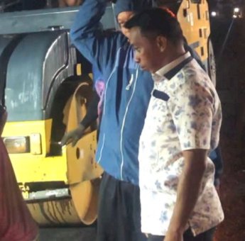 Bukti Komitmen Syaharuddin Alrif, Jalan Poros Sidrap-Soppeng Akhirnya Diaspal