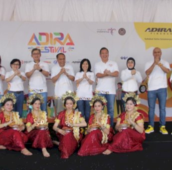 Di Tutup di Makassar, 120 Ribu Pengunjung dan 600 Mitra UMKM Ramaikan Adira Festival 2023