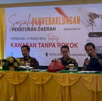 Sekretariat DPRD Makassar Ingatkan Warga Soal Kawasan Tanpa Rokok Harus Dipatuhi