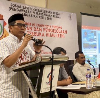Muchlis Misbah Minta Warga Manfaatkan Ruang Terbuka Hijau untuk Ciptakan Ekologis Nyaman