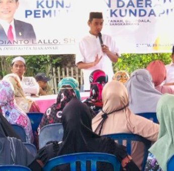 Kundapil di Lakkang, Ketua DPRD Makassar Rudianto Lallo Tinjau Pembangunan Sarana Olahraga