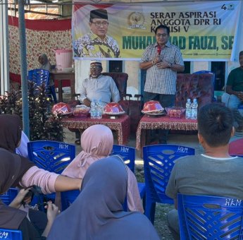 Serap Aspirasi di Luwu, Masyarakat Keluhkan Keterbatasan Infrastruktur Pertanian ke Muhammad Fauzi