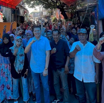 Pastikan Tepat Sasaran, Edward Horas Awasi Pelaksanaan APBD di Kelurahan Lette