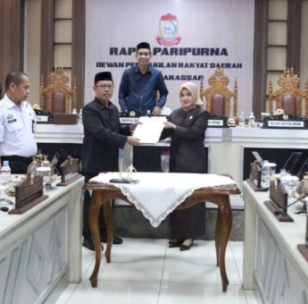 Akhir Tahun, DPRD Kota Makassar Sahkan 4 Ranperda Sekaligus