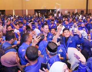Di Hadapan AHY, Caleg Demokrat se Sulsel Sepakati Kompensasi Suara Untuk Pileg 2024