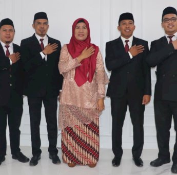 Hambaliie Jabat Ketua, Ini Susunan Struktur KPU Kota Makassar Periode 2023-2028