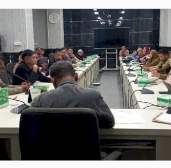 Ketua Komisi I DPRD Parepare Rudy Najamuddin Pimpin RDP dengan FMB