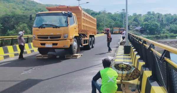 Pembangunan Jembatan Kembar Rampung, Dinas PUPR Parepare Lakukan Uji Beban