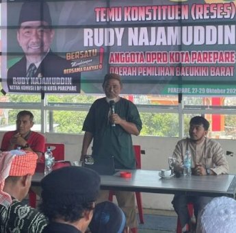 Ketua Komisi I DPRD Kota Parepare Rudy Najamuddin Jaring Aspirasi Warga