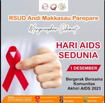 RSUD Andi Makkasau Parepare Memperingati Hari AIDS Sedunia 2023