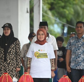 16 Tim Berlaga di Turnamen Sepak Takraw Bupati CUP 2023