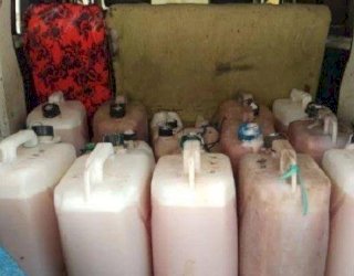 Operasi Cipta Kondisi Tahun Baru 2024, Polisi di Sinjai Amankan 846 Liter Ballo