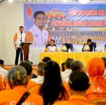 Adnan IYL Hadiri Raker Orari Sulsel, Minta Perencanaan Kegiatan Disusun Dengan Baik