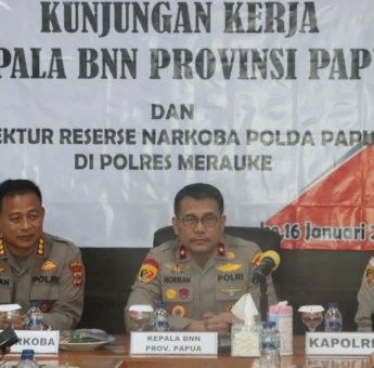 Badan Narkotika Nasional Provinsi Papua Selatan Segera Dibentuk di Merauke