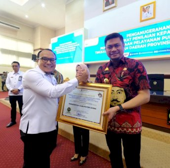 Kinerja Pelayanan Publik Pemkab Gowa Terbaik Ketiga Tingkat Sulsel