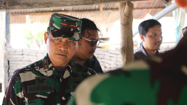 Komandan Resor Militer (Danrem) 141 Toddopuli, Brigjen TNI Sugeng Hartono. (Foto: Istimewa)