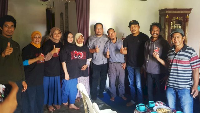 Wakil Ketua DPD PDIP Sulsel Bidang Ideologi dan Kaderisasi, Muhammad Iqbal Arifin intens melakukan sosialisasi di sejumlah titik di Kabupaten Sinjai dan Bulukumba. (Foto: Istimewa)