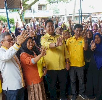 Dinilai Tokoh Visioner Sulsel, Warga Maros Siap Menangkan Taufan Pawe ke Senayan
