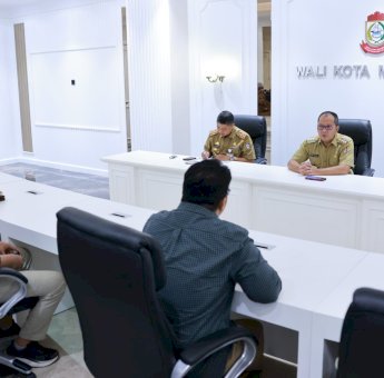 Perkuat Kolaborasi, Komisioner KPU Makassar Temui Walikota Bahas Kesiapan Pemilu 2024
