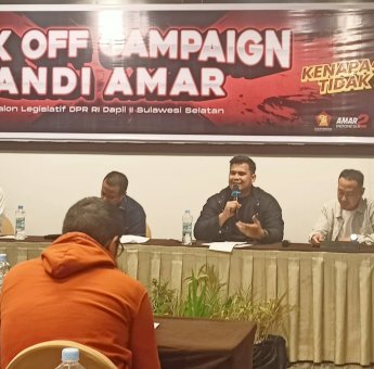 Tawarkan Gagasan dan Solusi Konkret, Andi Amar Kick Off Kampanye Intensif Bertajuk Amar2Indonesia