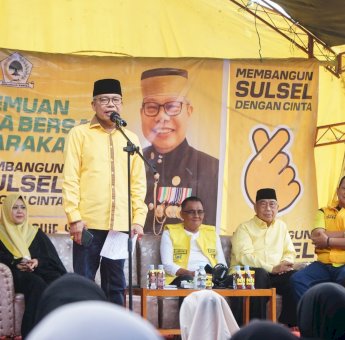 Didampingi Pangerang Rahim, Ribuan Masyarakat Parepare Hadiri Kampanye Taufan Pawe