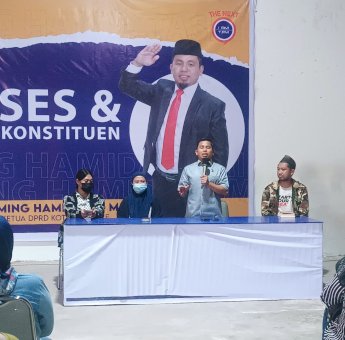 Reses Produktif Tasming Hamid, Serap Aspirasi dan Dilakukan Pemeriksaan Kesehatan Mata Gratis