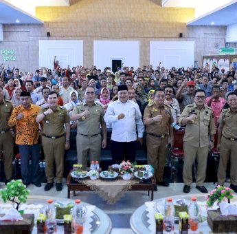 Danny Kunjungi Empat Kecamatan, Tekankan Pemilu Damai dan Mitigasi Bencana