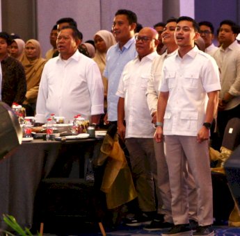 Dihadiri Elite Gerindra, Fadel Tauphan Ansar Konsolidasi Bersama 1.500 Tim dan Relawan