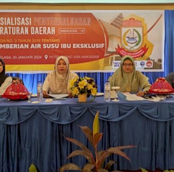 Jaga Tumbuh Kembang Anak, Sekretariat DPRD Makassar Sosialisasikan Perda Pemberian ASI Eksklusif