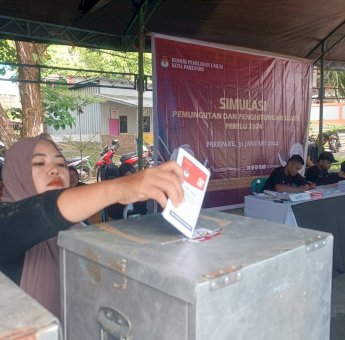 Simulasi Pemilu 2024, KPU Parepare Fokus Tingkatkan Kesiapan Penyelenggara dan Kepercayaan Masyarakat