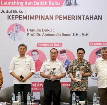 Peluncuran Buku Karya Prof Aminuddin Ilmar, Danny Pomanto Bicara Soal Pemimpin Peradaban