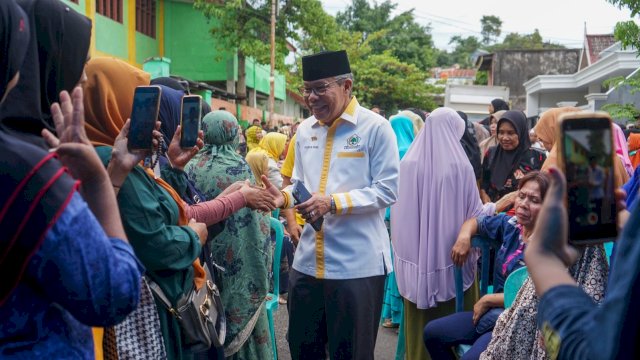 Caleg DPR RI Partai Golkar Dapil Sulsel II, Taufan Pawe menggelar sosialisasi di Kabupaten Pangkep dan Kota Parepare, Selasa (30/1/2024). (Foto: Istimewa)