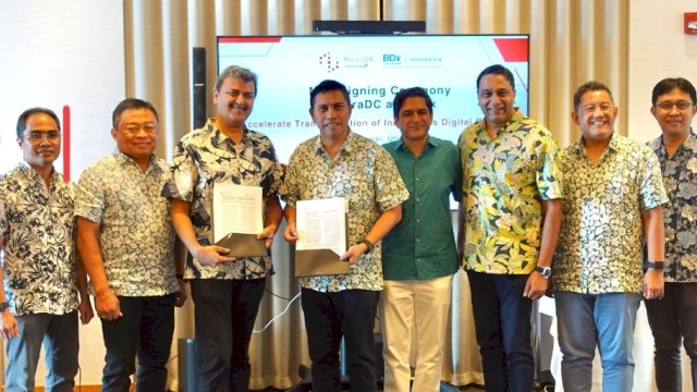 PT Indosat Tbk (Indosat Ooredoo Hutchison) bersama PT Telkom) mengumumkan kemitraan strategis untuk memperkuat infrastruktur digital melalui ekosistem Internet Exchange (IX). (Dok. Indosat Ooredoo Hutchison)