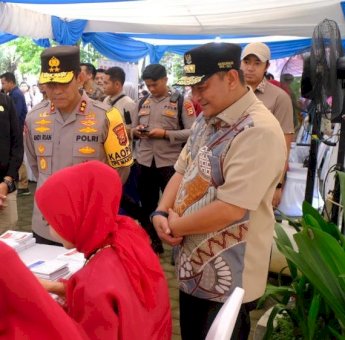 Pj Gubernur Sulsel Tinjau Langsung Suasana Pemilu di Gowa
