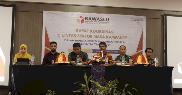 Bawaslu Gowa Akan Tertibkan APK Peserta Pemilu di Masa Tenang