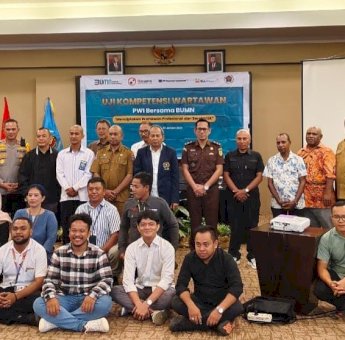 15 Jurnalis di Papua Selatan Diuji Kualitas Kompetensi Kewartawanannya