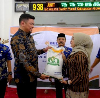 Pemkab Gowa Salurkan Bantuan Beras ke 61.145 Penerima