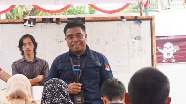 Ketua KPU Kabupaten Sinjai, Muhammad Rusmin. (Foto: Istimewa)
