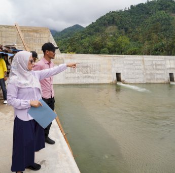 Pembangunan Dua Sabo Dam Di Sungai Radda Rampung
